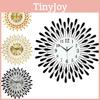 3d Clocks Wall Diamante Beaded Crystal Jeweled Clock For Living Decoration Room