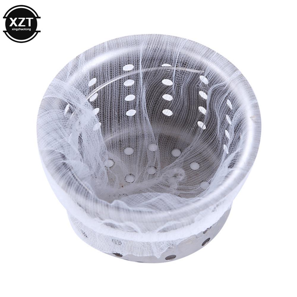Useful 30/100pcs Sink Filter Mesh Kitchen Trash Bag Prevent The Sink From Clogging Filter Bag For Bathroom Strainer Rubbish Bag