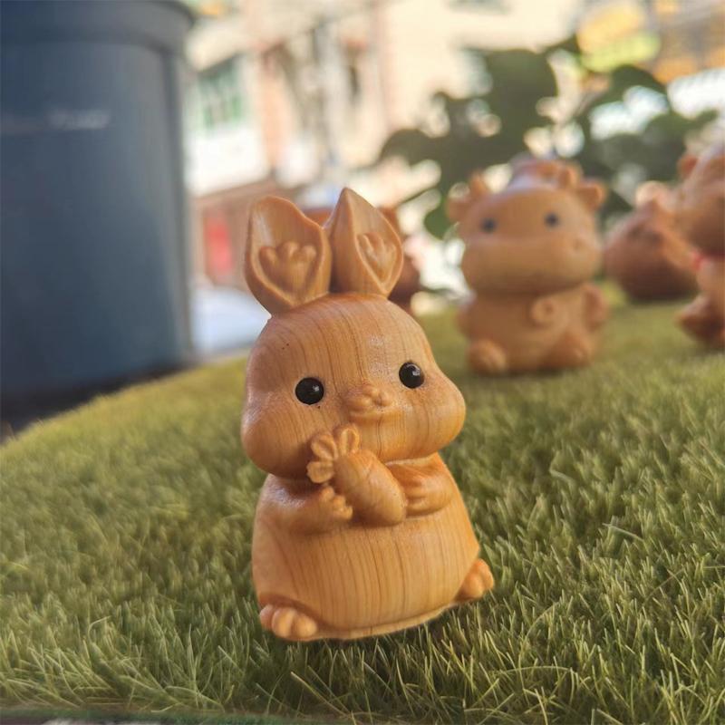 Dragon Snake Animal Wooden Product Wood Carving Car Decoration Hanging Ornaments Sculptures And Figurines Room Home Decoration