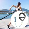 Sled Pulling Belt Adjustable Strength Strap Fitness Resistance Training