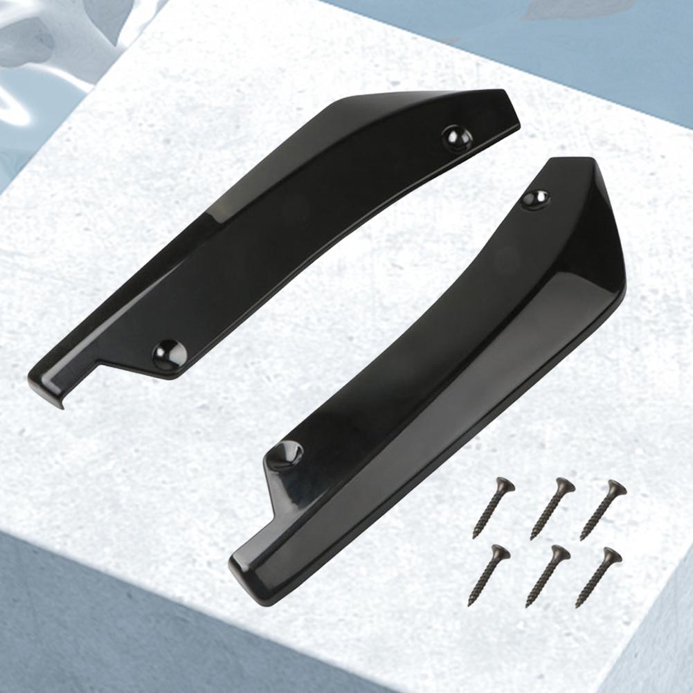 Спойлер для губ из углеродного волокна, защитная полоса для кузова автомобиля, защитная полоса для заднего бампера, защита крыла заднего бампера для седана, внедорожника, пикапа