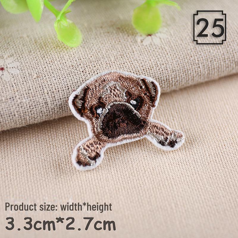 Очаровательная нашивка с изображением маленького животного для детской одежды