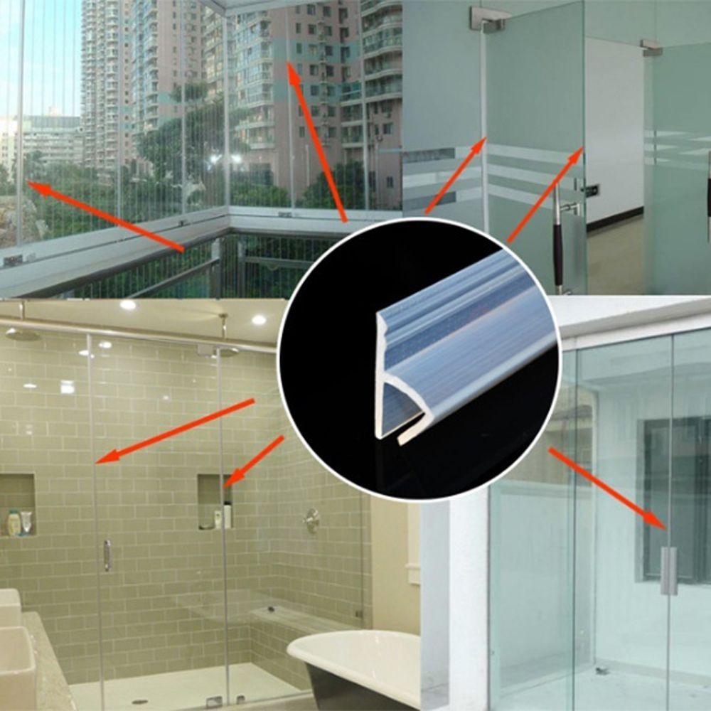 Резиновый экран для ванны Обустройство дома Уплотнитель для окон Стеклянная дверь Уплотнительная полоса Уплотнительные полосы