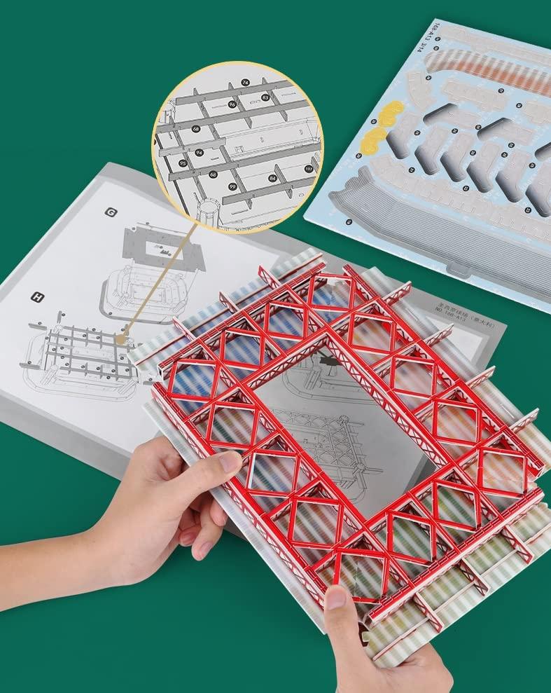 3D сборочная модель Мировой футбольный стадион Идуна (Сигнал Идуна Парк/Боруссия Дортмунд)