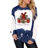 Trendy Horse Print Womens Sweatshirt Comfortable Long Sleeve Crew Neck Pullover for Fall & Winter Stylish Casual Wear