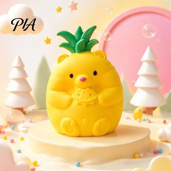 Realistic Fruit Fidget Toy Giant Stress Relief Toy, Mango Pineapple Grape Strawberry Watermelon Banana Soft Squeeze Hand Exerciser for Anxiety Tactile