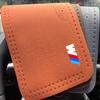BBKA9 Car Armrest Box Height Pad Universal Leather Armrest Cushion For BMW M E30 E39 E46 E90 E93 E60 F10 M5 M6 M7 X4 X5 X1 accessories