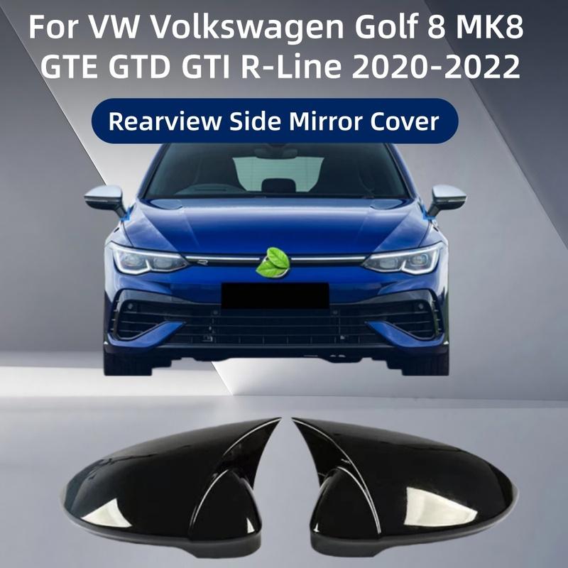 Стайлинг автомобиля для VW Volkswagen Golf 8 MK8 GTE GTD GTI R-Line ~ Накладка на боковое зеркало заднего вида с аксессуаром для сигнала