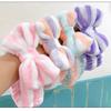 Stripe Headband for Women Girls Coral Fleece Makeup Face Washing Head Bands Turban Hairbands Headwrap Hair Accessories