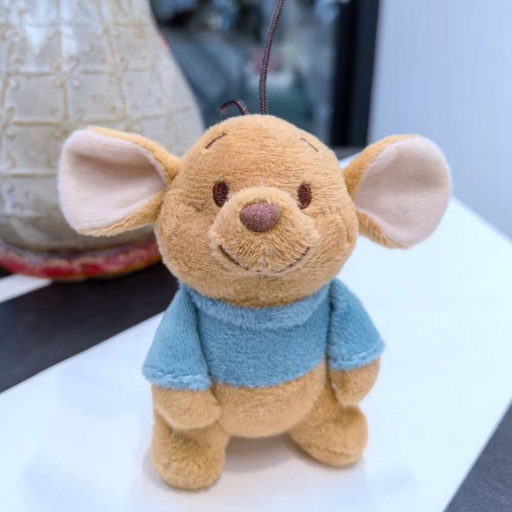 10cm Simulation New Small Mouse Pendant Stuffed Plush Toy Cartoon Figurine Cute Children's Birthday Gift Fun Doll