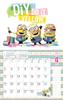 [Purchaser-exclusive Bonus Included] Minions Calendar (Monthly/Wall-hanging/600mm X 380mm) (Plenty of Stickers Included) (Impress Calendar 2026)