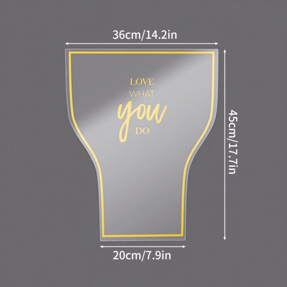 30Pcs/Set Photo Props Flower Wrapping Bag Flower Packaging Materials for Mother's Day