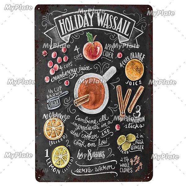 Винтажная жестяная вывеска для кухни, металлическая вывеска, декоративная доска, настенный декор, украшение для мужского пещерного клуба