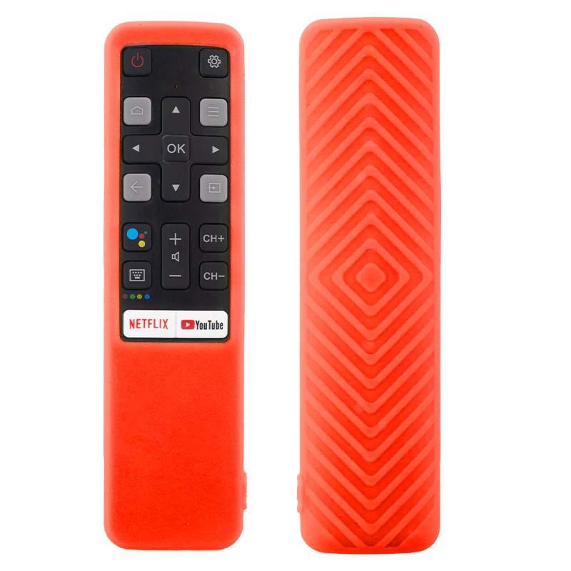 Чехлы для голосового пульта RC802V FNR1 подходят для Smart TV TCL Android 4K 49P30FS 65P8S 55C715 49S6800 43S434 Защитный чехол