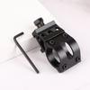 1Pair Tactical 25.4Mm Quick Release Offset Flashlight Scope Mount 20Mm Rail 45 Degree Sight Mount Hunting Accessories