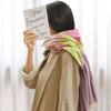 ORIGO Gauze Scarf Lisianthus