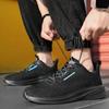 Мужская спортивная обувь, толстая подошва, сетчатая поверхность, дышащая и удобная платформа, повседневная обувь, роскошь Бесплатная доставка в 2024 году