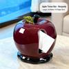 Высококачественная керамическая салфетница Apple для гостиной - Роскошный креативный держатель для салфеток для украшения журнального столика