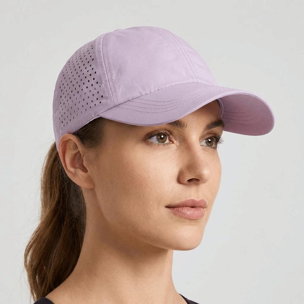 Breathable Mesh Peaked Cap Quick-Drying Running Cap Fashion Women‘s Baseball Caps Casual Wear