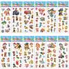 For Paw Patrol Stickers 3D Anime for Paw Patrol Stickers 12 Pieces for Children Infants Reward Stickers Cute Puffy Stickers DIY Calendar Notebook Wall