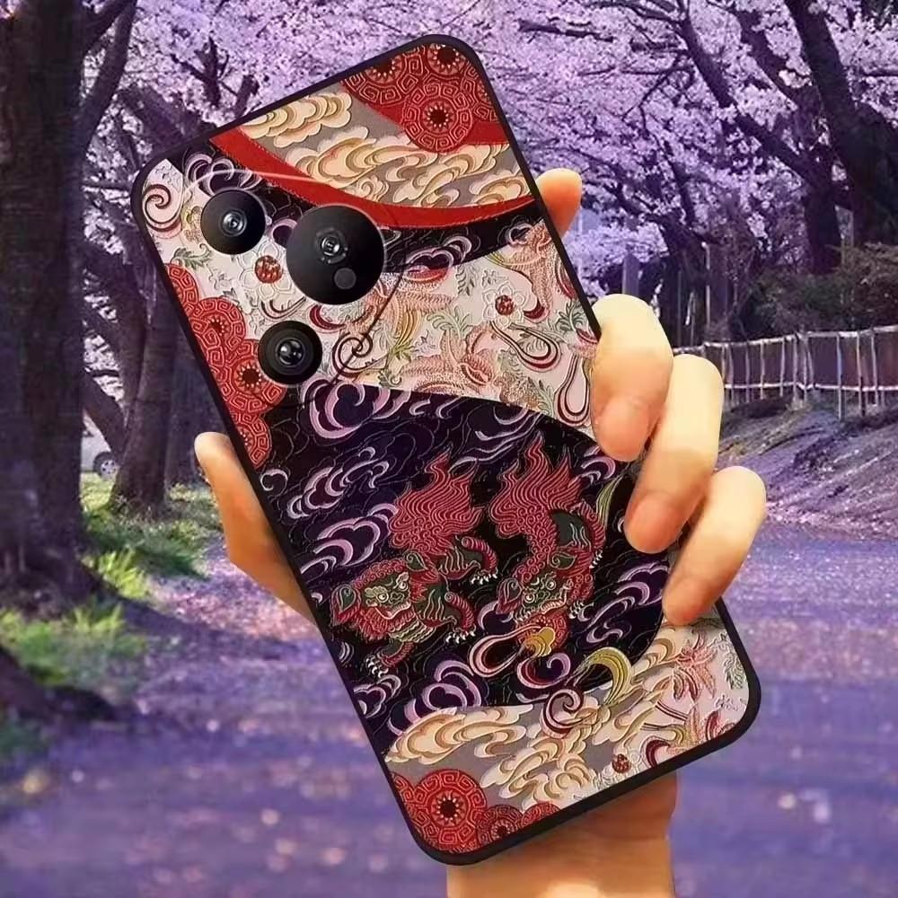 Чехол для OPPO Reno 7A / Reno 9A / Reno 11A, 3D Цветочный рельеф, Силиконовые тисненые чехлы для OPPO Reno 11A, Защитные мягкие мультяшные
