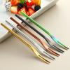 Good Dessert Steel Long Fork Eco-friendly Stainless Service Life