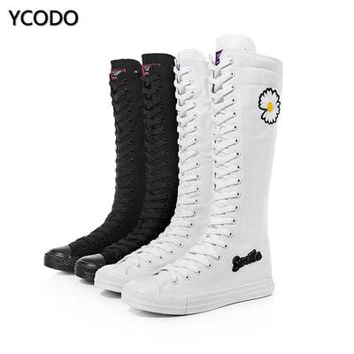 Модная и парусиновая обувь для отдыха для женщин, студенты могут носить Four Seasons