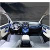 For Honda CRV CR-V 2017- Blue Titanium 2Pcs Trim A Pillar Speaker Frame Ring