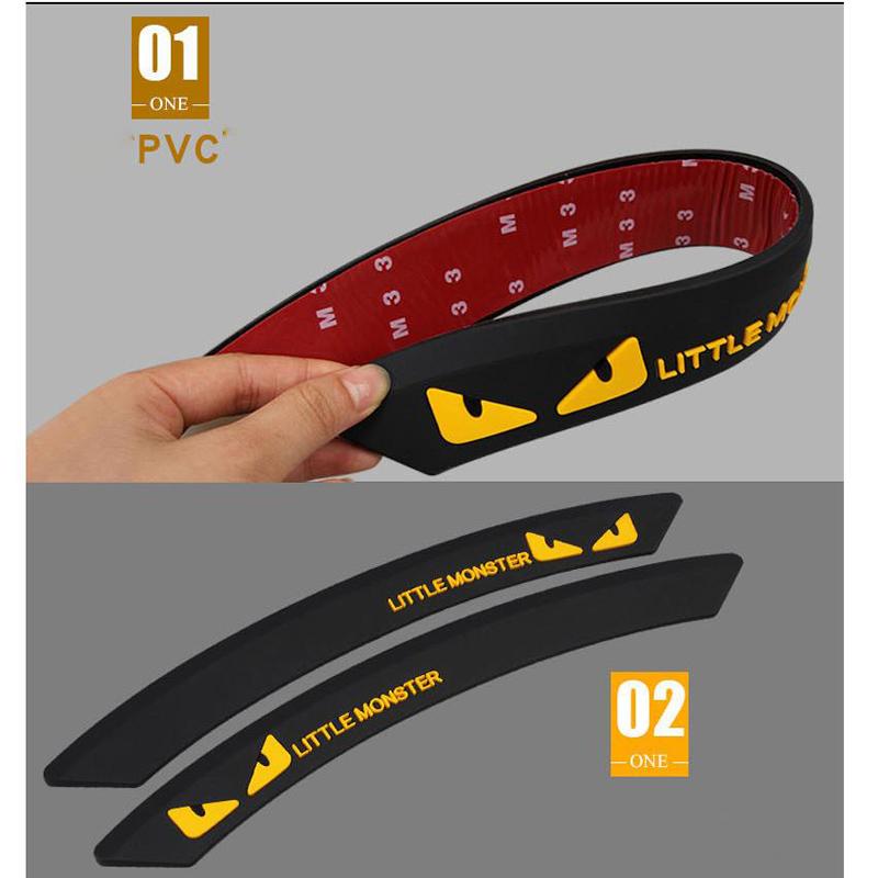 Бампер, расширитель крыла автомобиля, защита для бровей, накладка на колесную арку, расширители арок, декоративная полоса, устойчивая к царапинам