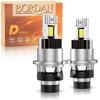 BORDAN D4S LED Headlight, Pong Mount, Explosive Light, D4s LED Bulb, Compatible with Vehicle