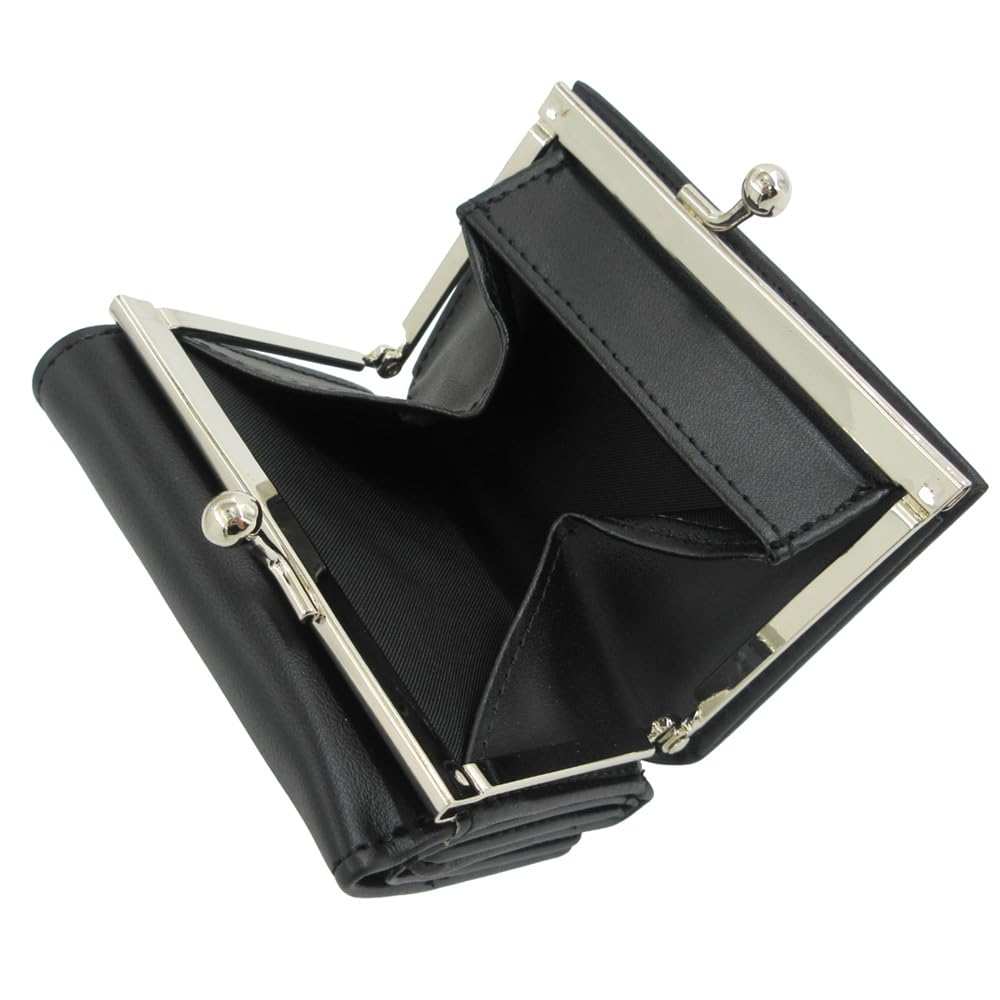 Бумажник Снупи 75-й Черный Тройного сложения