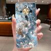 Чехол для Honor Magic 8 Lite Красивый Цветок Бабочка Силиконовый Прозрачный Задний Чехол Мягкий ТПУ Чехол для Телефона для Honor Magic8 Lite 5G Funda