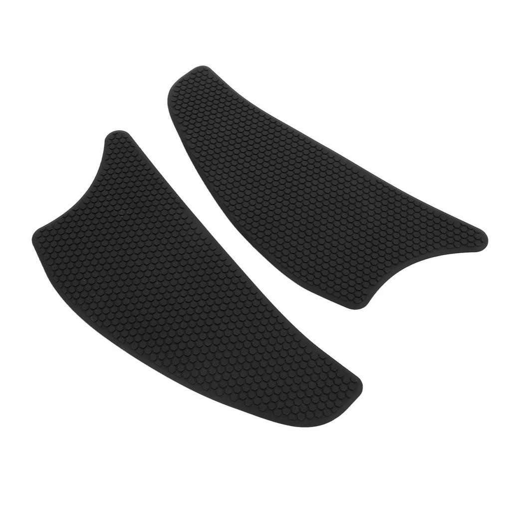 2 шт. резиновые накладки на бак, боковые накладки для коленей, защита от скольжения, мотоциклетные, для тюнинга, замена для VERSYS1000Черный