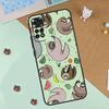 Cute Sloth Animal Case For Xiaomi Redmi Note 14 13 12 9 10 11 Pro 10S 11S 12S Cover For Redmi 13C 10C 12C 14C