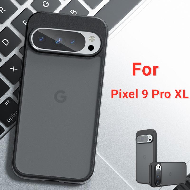 Для чехла Google Pixel 9 Pro XL Чехол Google Pixel 9 Pro XL Роскошный матовый ПК + ТПУ Ударопрочный чехол для телефона Google Pixel 9 Pro XL