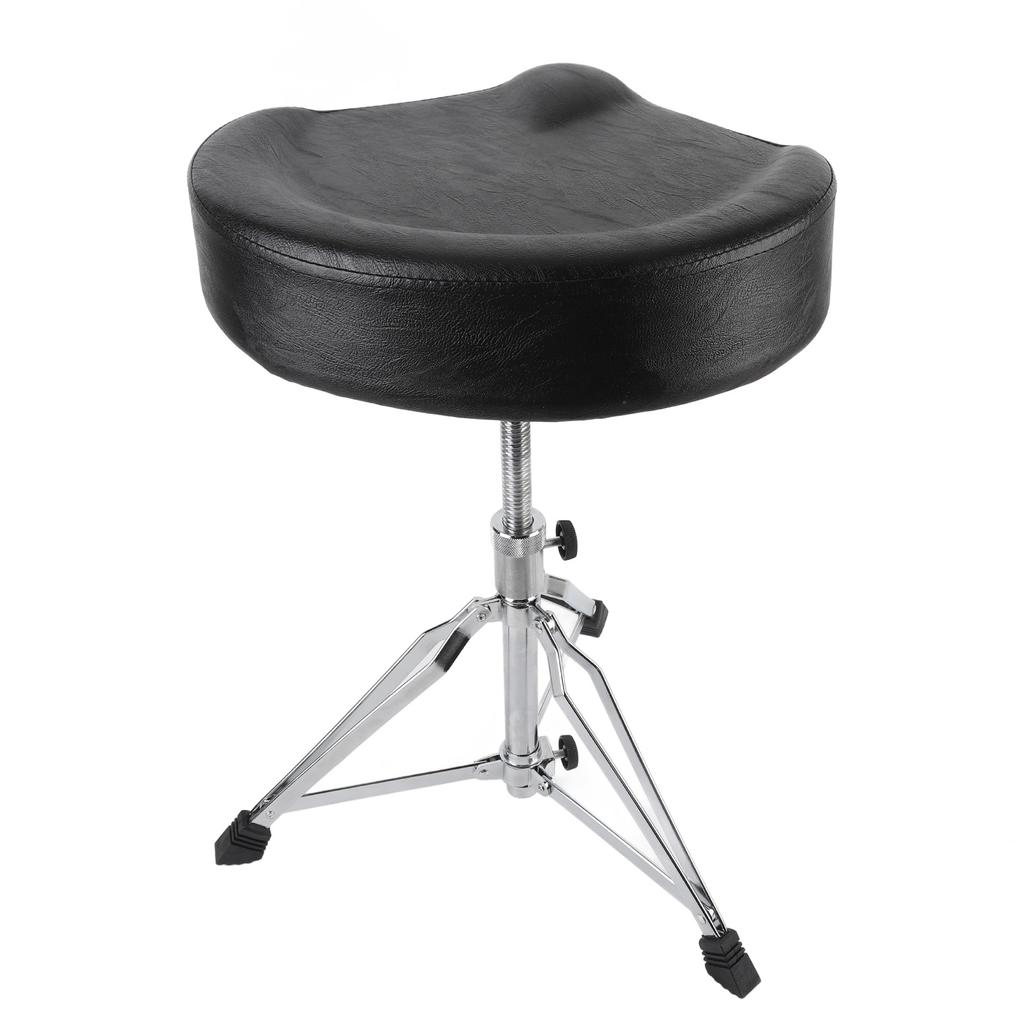 Барабанный трон с регулируемой высотой, мягкая двойная поддержка, нескользящие ножки, вращающийся барабанный стул