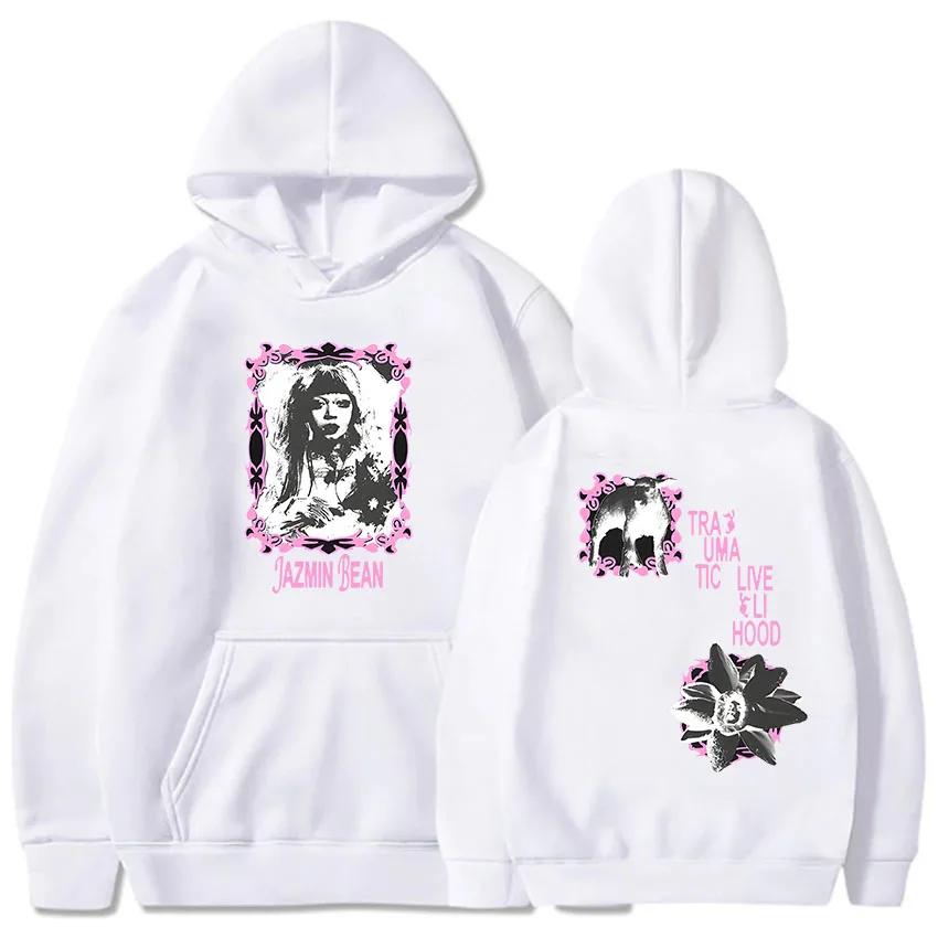 Graphic Clothes Jazmin-Bean The Traumatic Livelihood Tour Hoodies Aesthetic Printing Sweatshirt Hooded Pullover