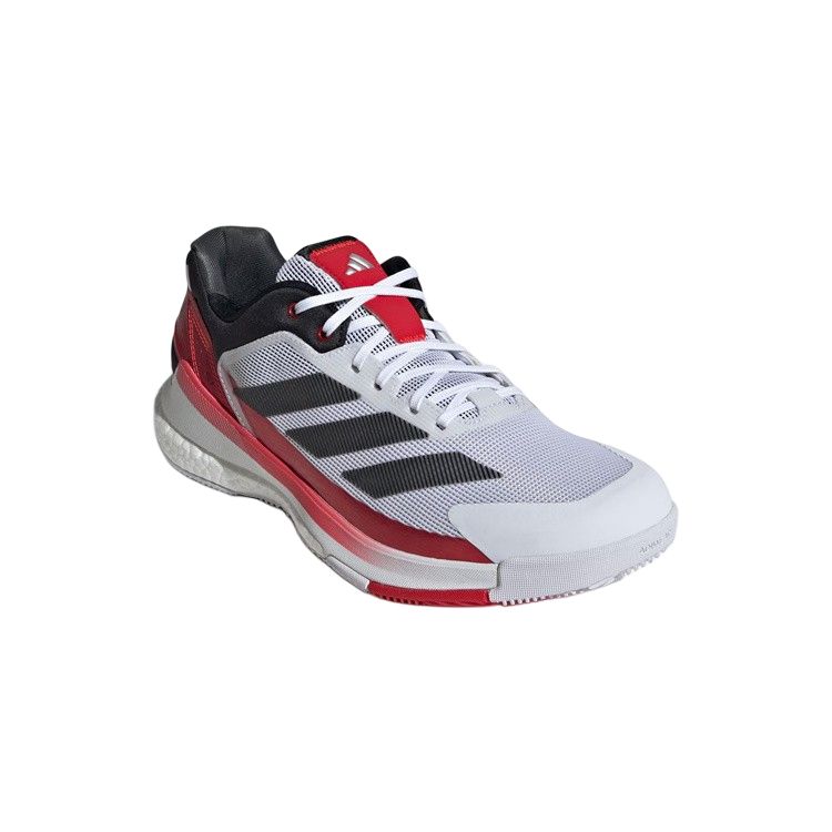Adidas Crazyquick Boost Padel Comfortable Non-Slip Durable Low-Top Tennis Shoes Unisex Sneakers White Black Red IH3636