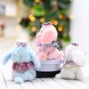 New Cute Cute Princess Dog Keychain Pendant Plush Toy Doll Bag Hanging Ornament Doll