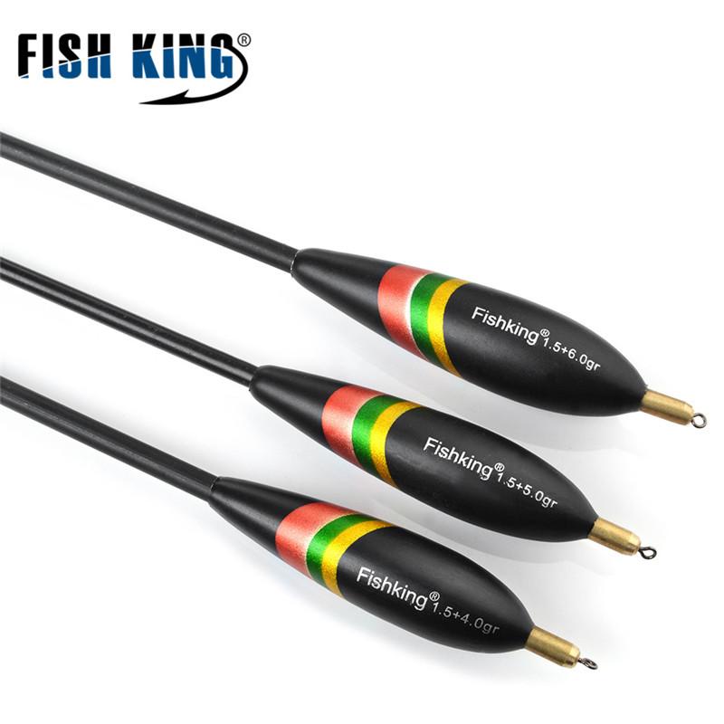 Ftk Fishing Mixd 3pcs Float Sized Barguzinsky Bobbers Set Stopper Vertical Buoy With Copper Ring