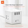 Xiaomi Mijia Magic Cube Socket Plug Многофункциональное зарядное устройство USB Адаптер питания 6 портов Розетка