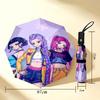 Fantasy Sisters 8 Ribs 3Fold Black Glue Uv Protection Umbrella Sun Protection Rainproof Compact Folding Umbrella For Travel Daily Use C923107