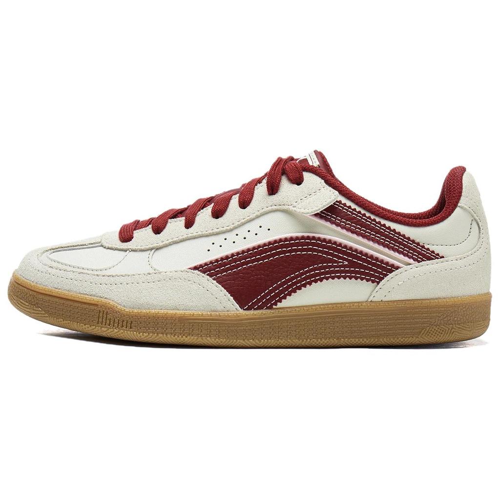 Li Ning Пленочное сердце волны Амортизация Нескользящие Износостойкие Дышащие Увеличивающие рост Низкие Повседневная обувь AGCW122-8