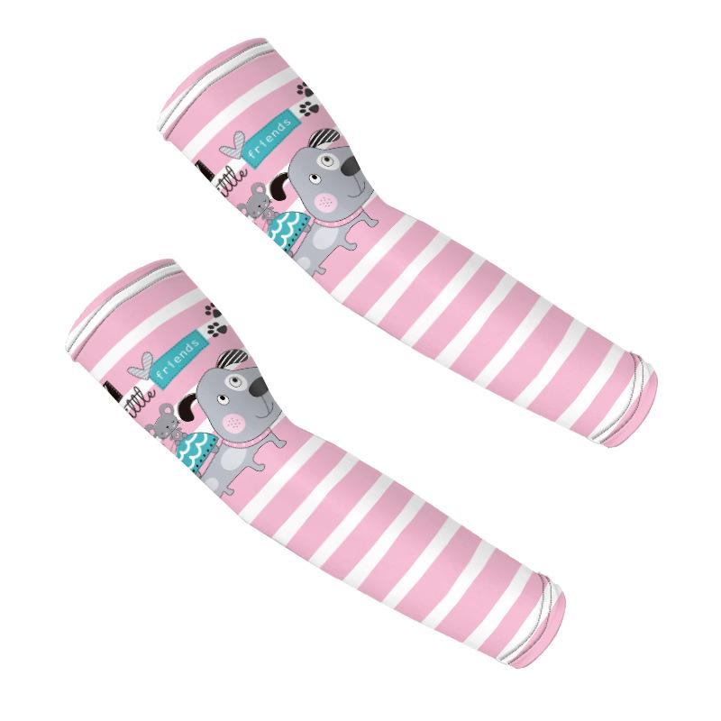 Unisex Kids Summer Sun Protection Arm Sleeves - Cute Spiderman, Iron Man, Batman Design for Outdoor Play