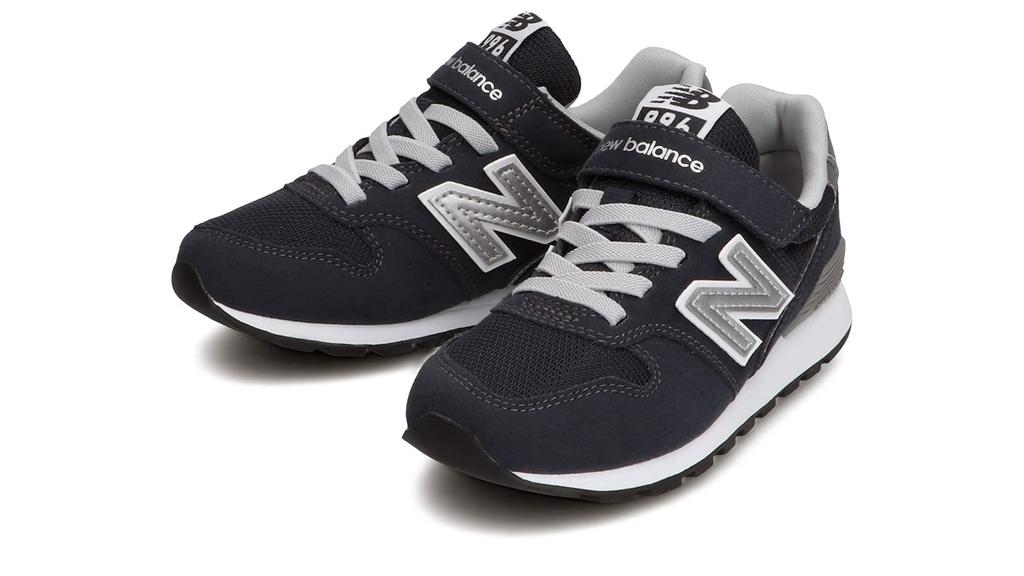 Sneakers YV996 Current Model Elastic Strap Velcro Tape Boys Girls Navy 2 Cm M [New Balance] Kids' (NV3) 20.5