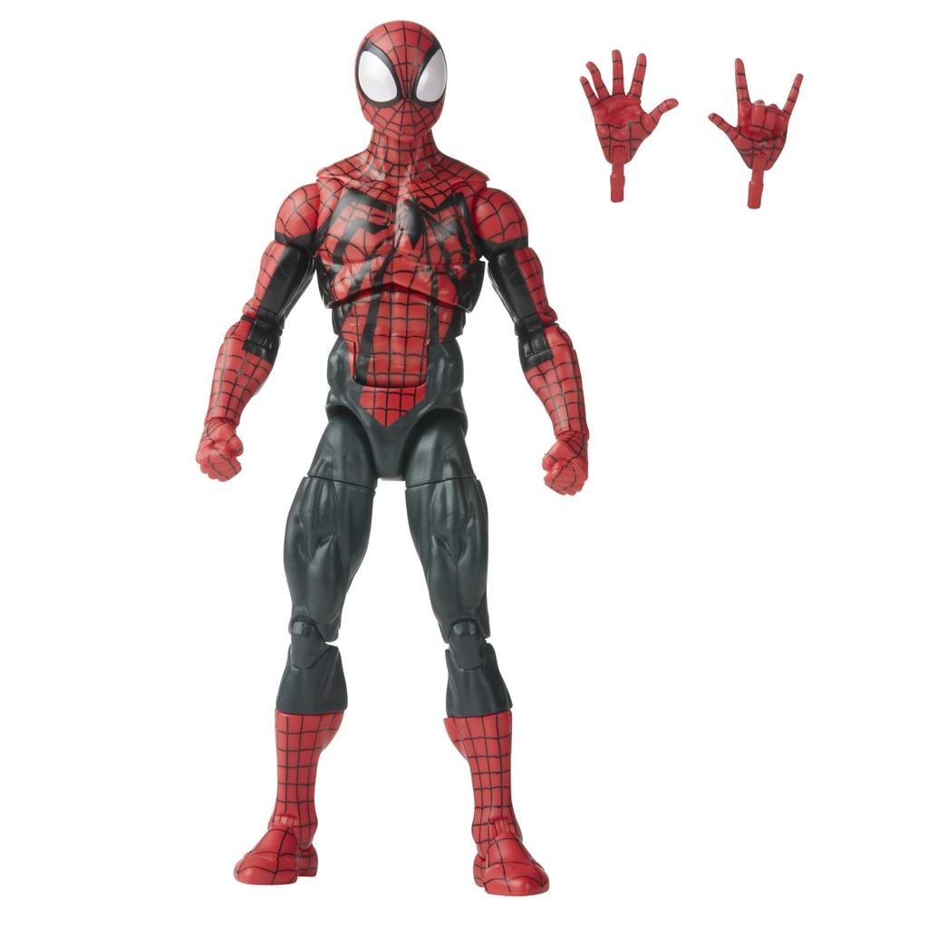 Hasbro MARVEL Hasbro Marvel Legends Series Ben Reilly Legend 6 Inch Size Action Figure with 2 Accessories F6567 Genuine Product Spider-Man, Spider-Man