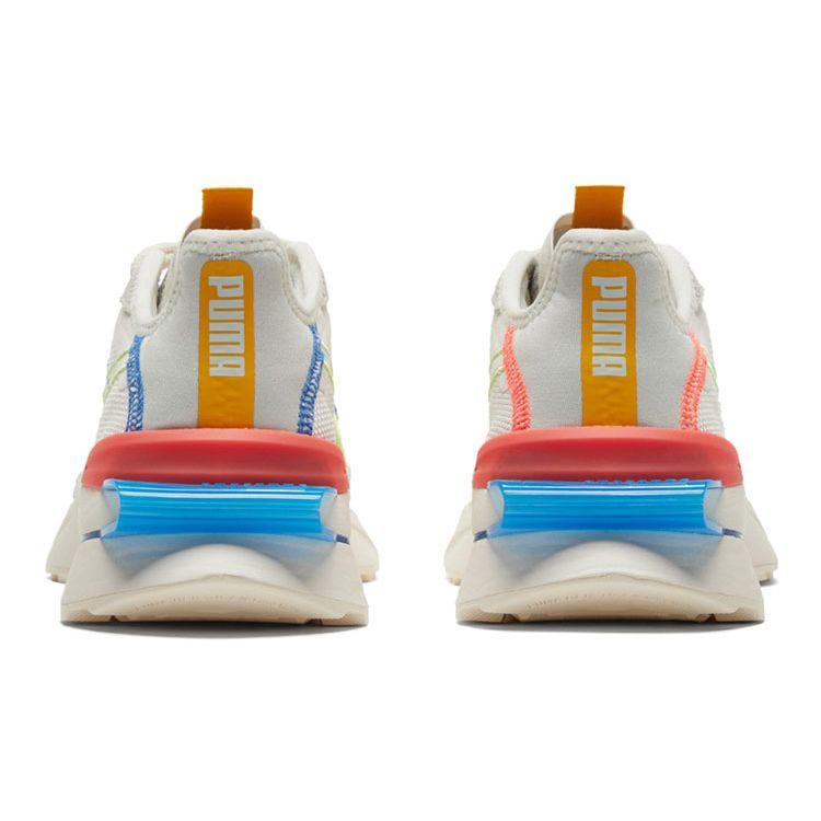 Puma Pwrframe Op-1 Knit Comfortable Shock Absorption Slip Resistant Durable Low Top Casual Running Shoes Unisex Sneaker Off-White 384343-01