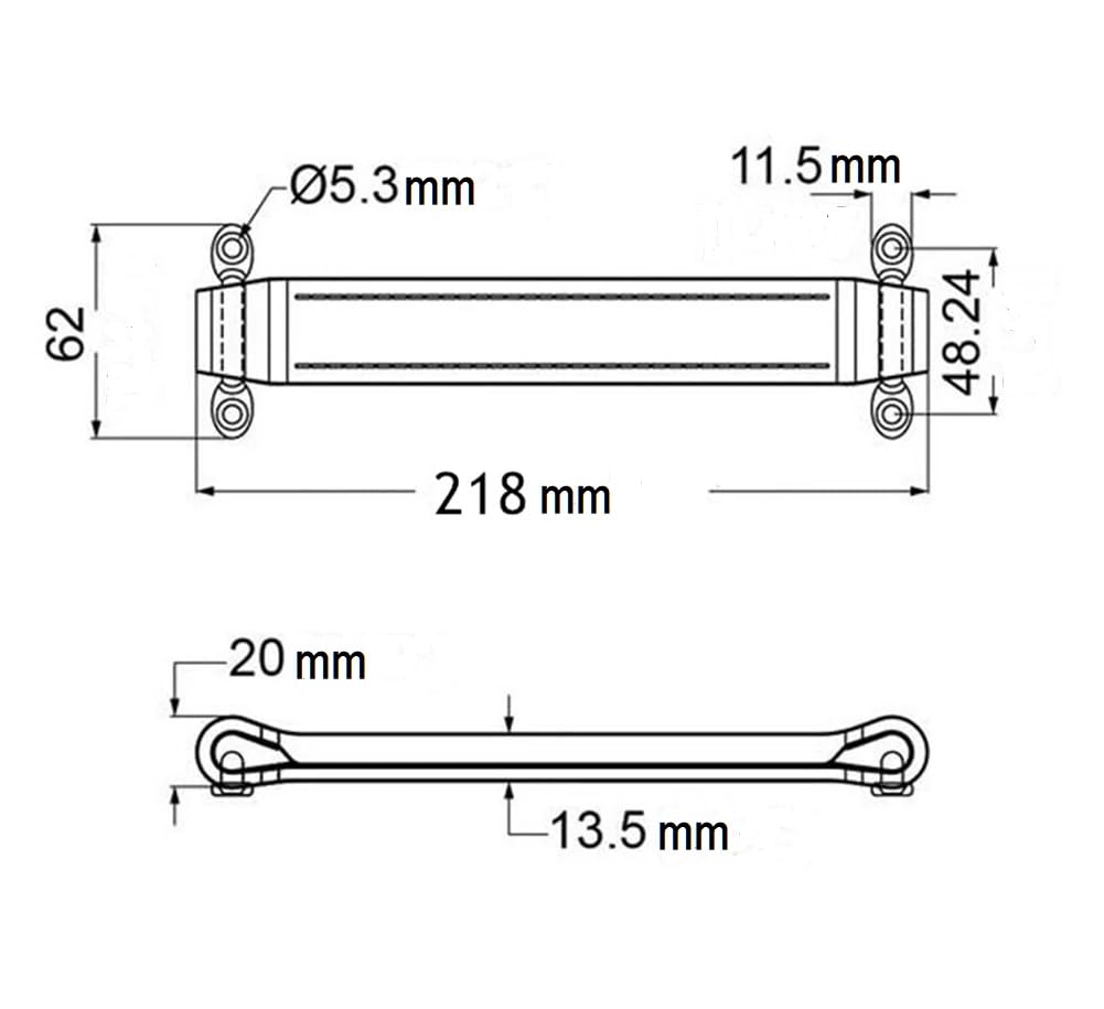 PU Leather Guitar Amplifier Handle Guitar Case Handle PA Equipment Handle New and Repair Parts (Black)