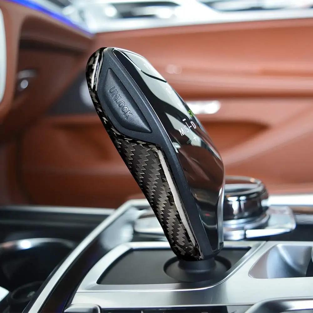 Carbon Fiber Gear Shift Knob Cover for BMW G30 G31 G11 G01 G02 G32 GT