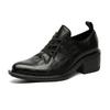 Fashion PU Leather Man Dress Shoes High Quality Oxfords Footwear Lace Up Mens Casual Business Shoes Luxury Brand Male Formal Dress Shoes